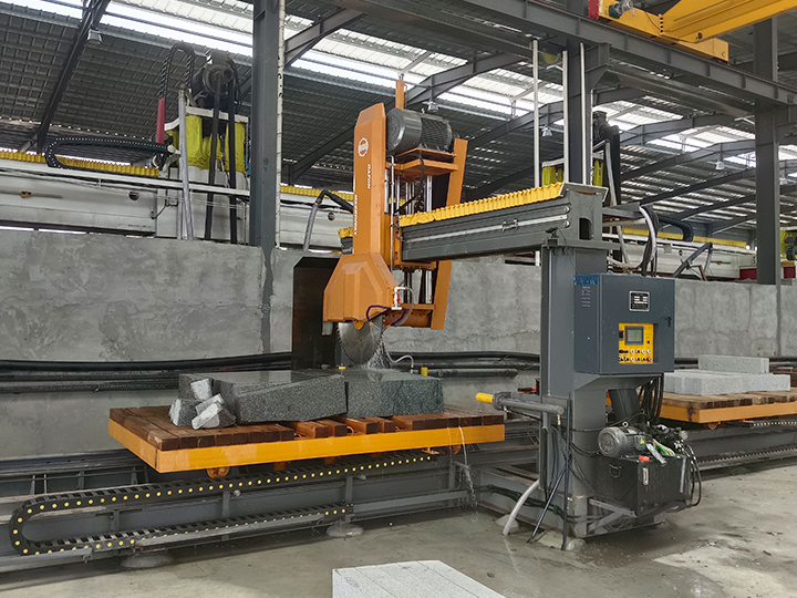 路沿石雙臺(tái)車定長機(jī)